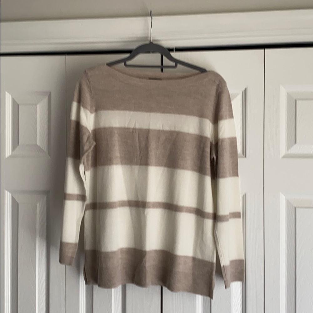 EUC Talbots merino wool tunic sweater